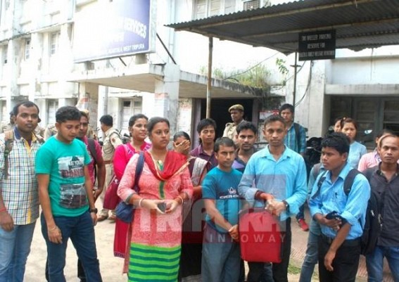 Is unemployment becoming a joke in Tripura?